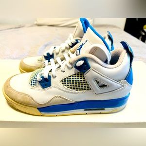 Nike Air Jordan 4 Military Blue 408452-105  Size 6Y No Box 📦
